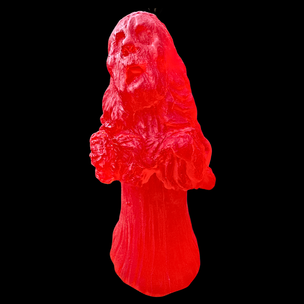The Red Lady Ghost of Haunted Pluckley (Crypt Candy Red Edition) (PRE ORDER SHIPS HALLOWEEN)