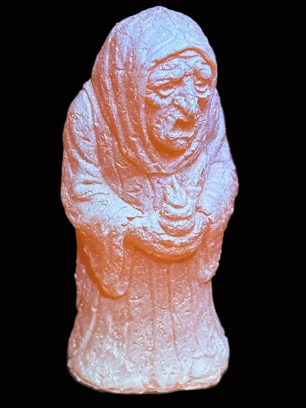 The Watercress Lady Ghost of Haunted Pluckley (Glow in The Dark Orange Edition)