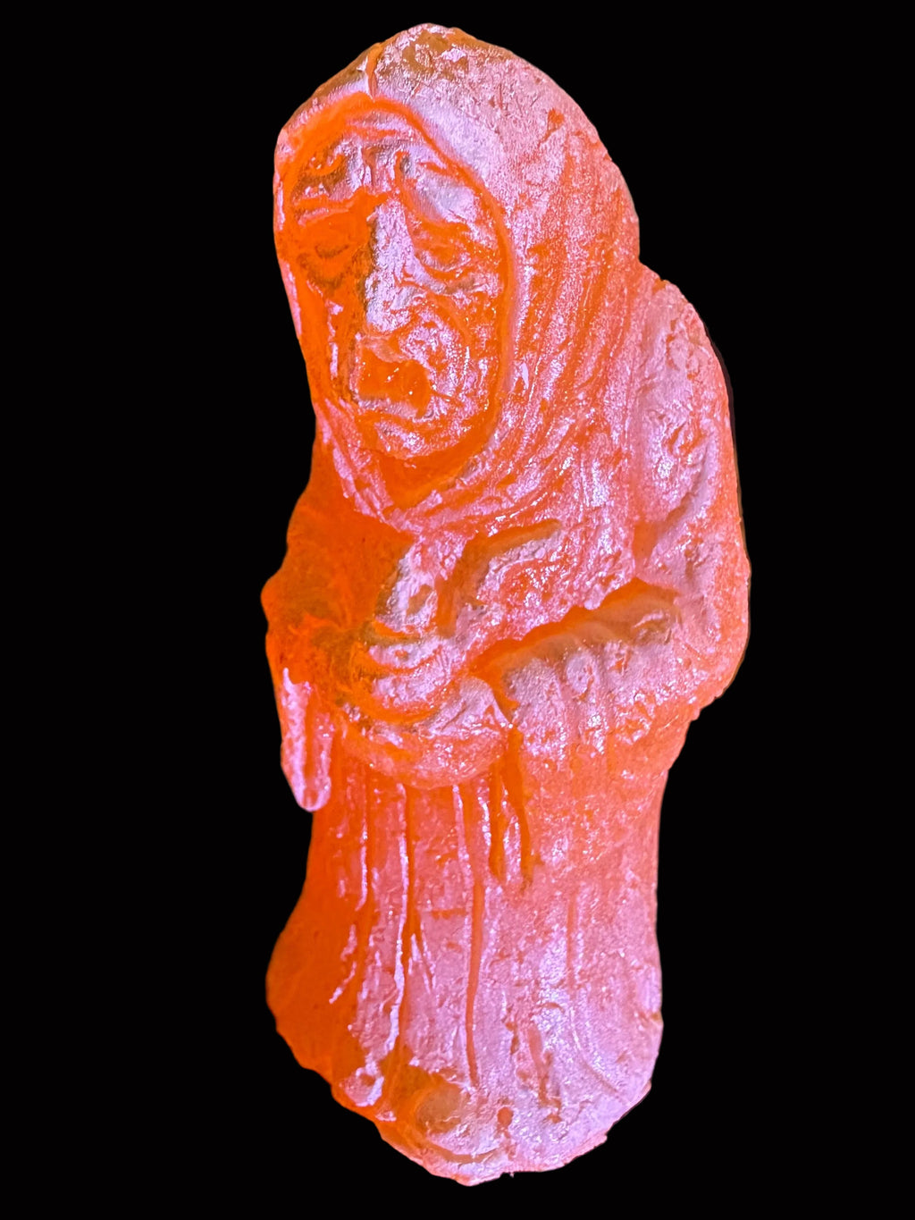 The Watercress Lady Ghost of Haunted Pluckley (Glow in The Dark Orange Edition)