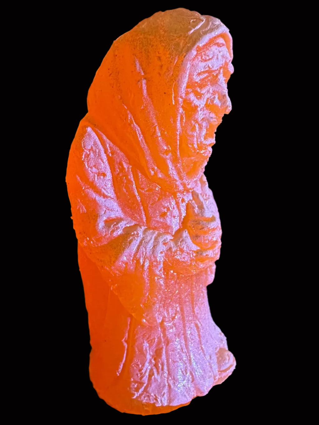 The Watercress Lady Ghost of Haunted Pluckley (Glow in The Dark Orange Edition)