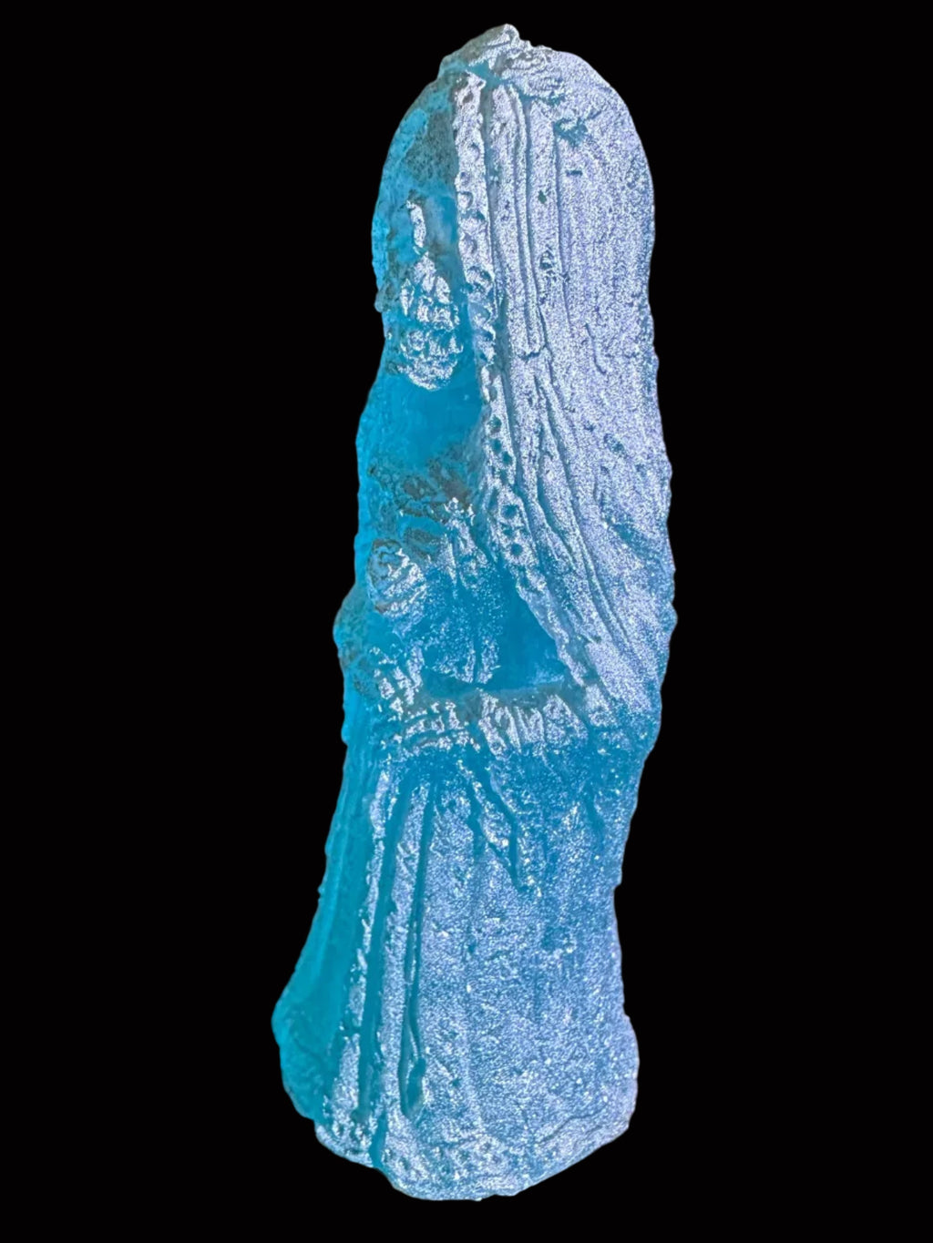 The White Lady Ghost of Haunted Pluckley (Glow in The Dark Blue Edition)