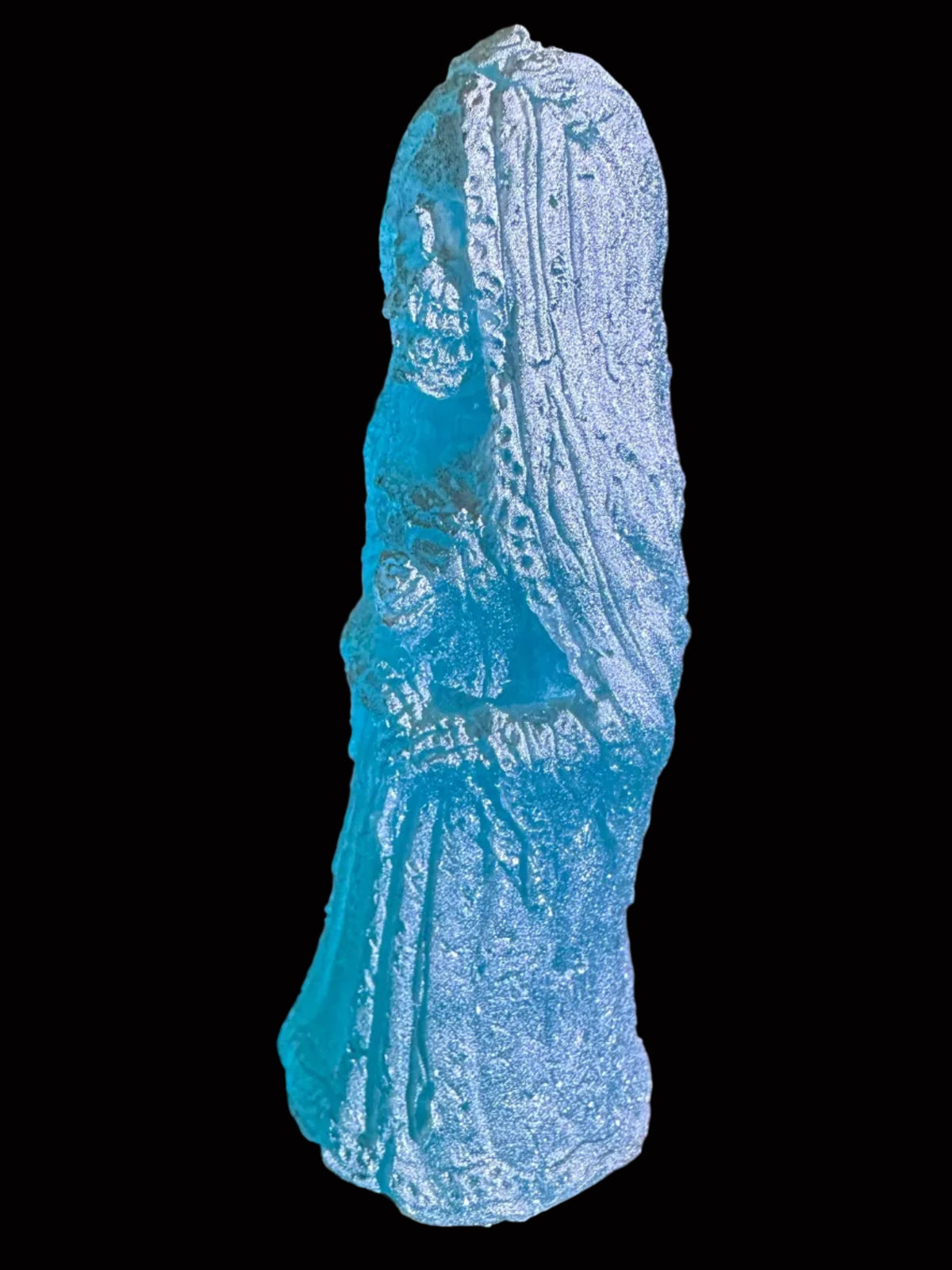 The White Lady Ghost of Haunted Pluckley (Glow in The Dark Blue Edition)
